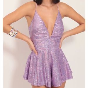Sequin romper